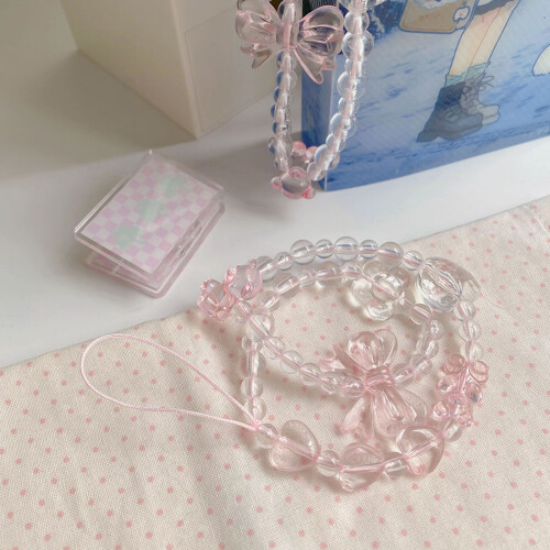 Beaded Phone Bracelet Strap,Phone Beaded Wrist Strap Phone 1