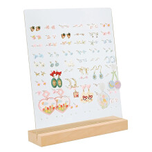 Elegant Earring Display Board Clear Jewelry Organizer Rack