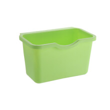 Papelera colgante para puerta de armario de cocina, solución de almacenamiento que ahorra espacio con diseño colgante para uso en el hogar, baño y