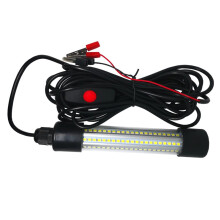 Green LED Underwater Fishing Light with Bait Attracting Lamp for Night Saltwater Freshwater Use