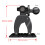 17mm Ball Head Base Car Dashboard Phone Bracket Adhesive Sticker 3