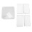 4PCS Schläger Rahmen Schutz Band PU Material 1