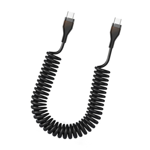 Tablet Fast Speed 120W Charging Cable Double Type C Port-Black