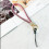 Mobile Phone Tether Wrist Strap Rhinestones Cellphone-red 5