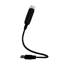 Kompakter, tragbarer Sternenhimmel-Projektor, Mini-LED-Projektionslampe für Zuhause und Auto, USB-Anschluss und -Nutzung, energieeffizient