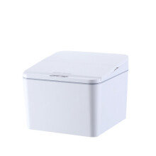 Cubo de basura inteligente con sensor infrarrojo, cubo de basura automático sin contacto para cocina, baño y sala de estar, contenedor de basura