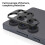 Back Lens Frame Cover Scratchproof Guard Metal Hollow-S25plus 7