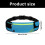 Flexible Active Waist Pack Sweat-Resistant Device Storage-Black 3