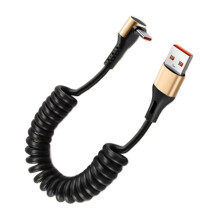 Flexible Angled USB C Charging Cable 25cm-Straight USB
