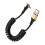 Flexible Angled USB C Charging Cable 25cm-Straight USB 1