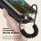 Flexible Angled USB C Charging Cable 25cm-Straight USB 4