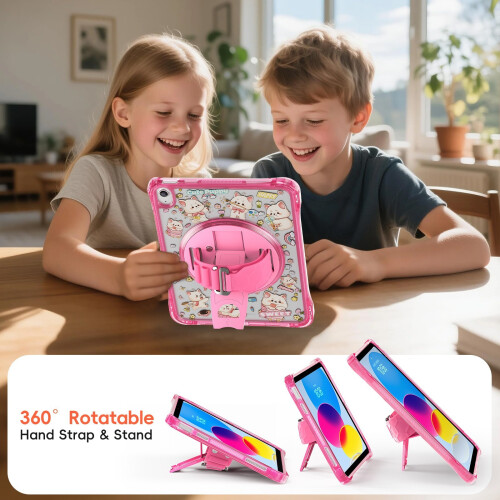 Lightweight Tablet Cover-Yellow transparent d Air 4 or 5 1