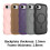 Drop Resistant Plastic Cover Shock Absorption-Coffee 16E 2