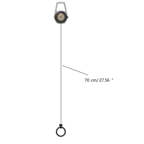 Keychain Flashlight Mini Working Light Pocket Flashlight with 2