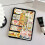 Whimsical Reusable Adhesive Decals Labels Waterproof Art 7