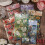 Pack of 4 Rose Pattern Phone Stickers-Midsummer Blue Rose 3