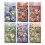 Pack of 4 Rose Pattern Phone Stickers-Midsummer Blue Rose 2