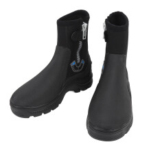 Tauchstiefel, 5 mm Dicke, Gummisohle, weiches