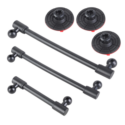 Heavy Duty Secure Dashboard Installation Base For 17mm-12.5cm 1