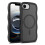 Soft Touching Plastic Case Full Wraparound Protective-Black  16 1
