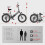 SameBike Bicicleta Elétrica - SAMEBIKE - LOTDM200-II-FT-GY - 48V 13Ah - Autonomia 60-120 km - 20 polegadas 6