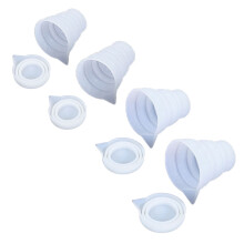 Moule de tasse à mesurer pliable en Silicone souple, 50 ~ 500ml,
