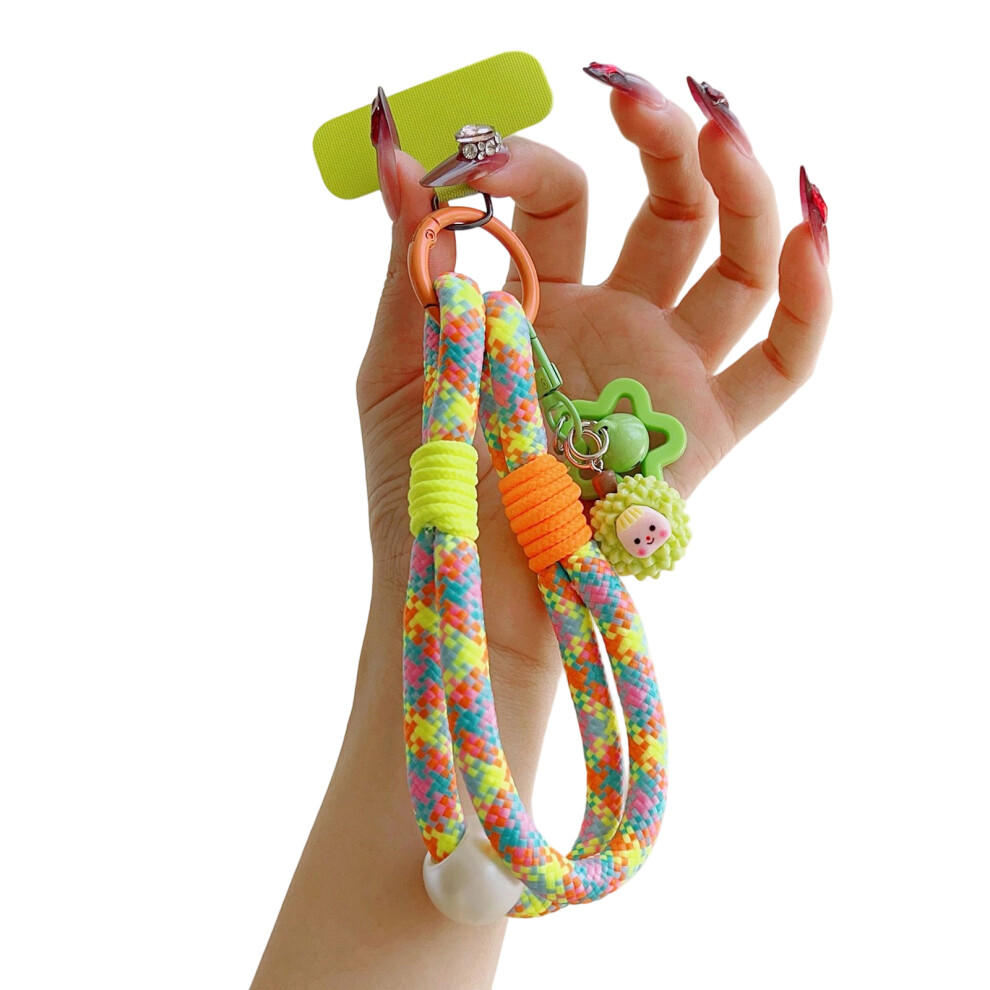 Stylish Phone Strap Lanyard Featuring Strawberry- No. 5 7704000462648
