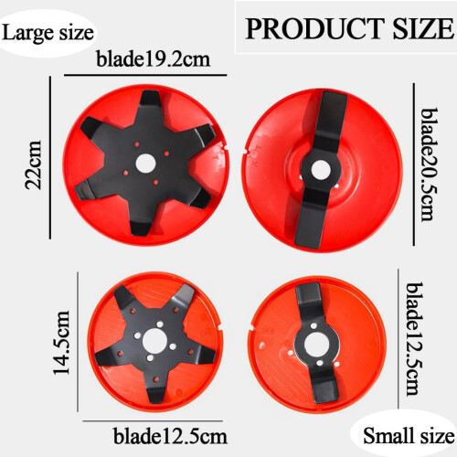 Professioneel 8-inch grasmaaieronderdeelvervanging, massief 2