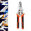 Multifunction Wire Stripper Electricians Cable Cutting-Orange 5