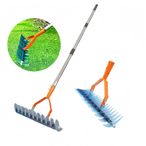 Space Saving Thatch Rakes Interchangeable Components-130CM 2