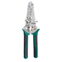 Professional Manual Wire Striper Cutter Stripper Crimper-Green