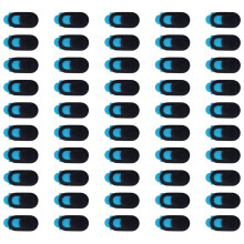 50 Units Webcam Slide Cover For Mobile Phone Computer-Black
