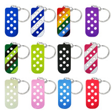 12 stuks unieke gatbord schoen sleutelhanger hanger charme voor