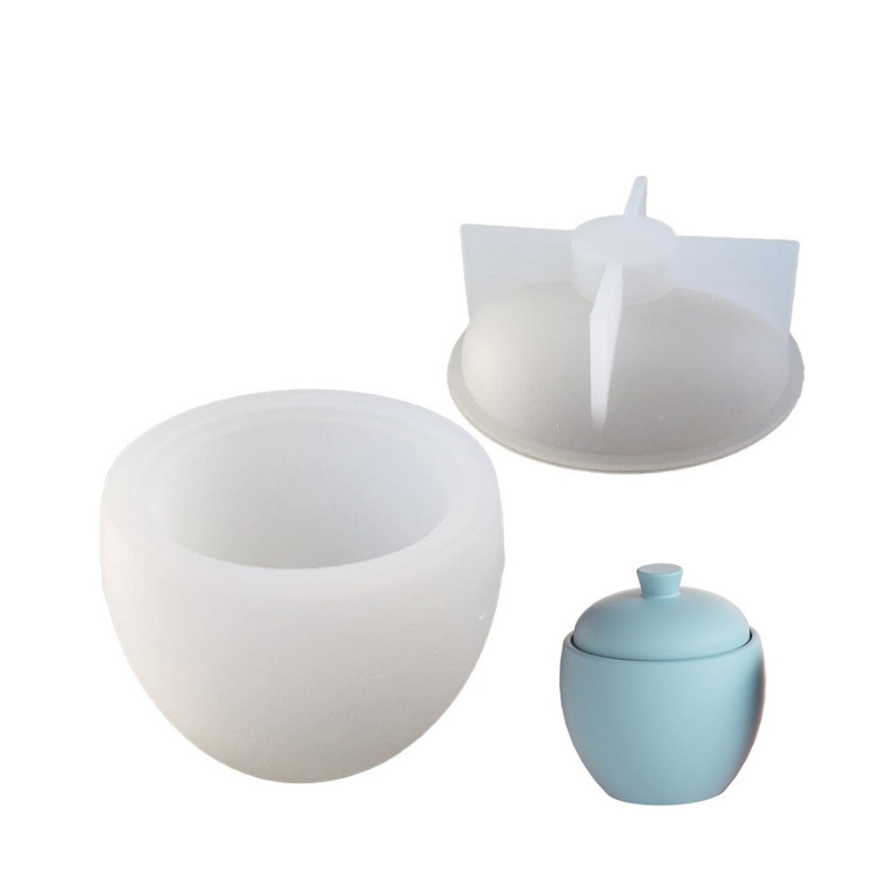Pear Shaped Hazelnut Silicone Mold Handmade Candle Cup Flowerpot 7755000273833