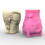 Elephant Silicone Flower Pots Mold Concrete Candlesticks Pen 6