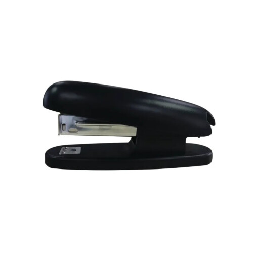 ABS Half Strip Office Plastic Table Stapler Black