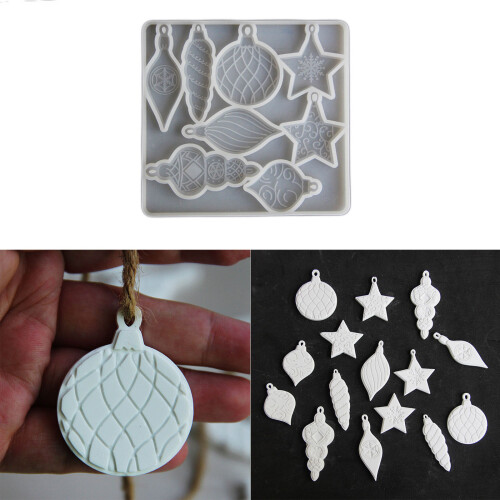 Unique Marine Creature Shaped Stone Making Mold Resin Pendant 1
