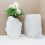 DIY Planter Vase Mould Leaf Pattern Cements Molds Silicone 5