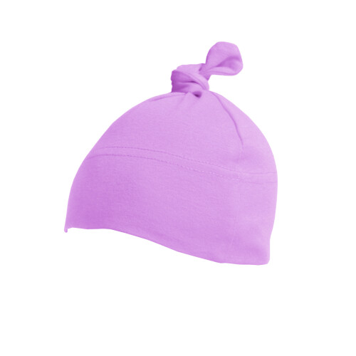 (One Size, Bubble Gum Pink) Babybugz Baby 1 Knot Plain Hat