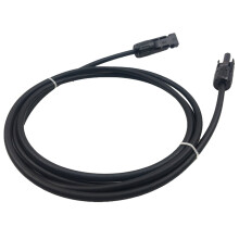 Cablu prelungitor pentru panouri solare cu conector mascul/femelă, tehnologie reticulată cu fascicul de electroni cu izolație dublă, rezistență