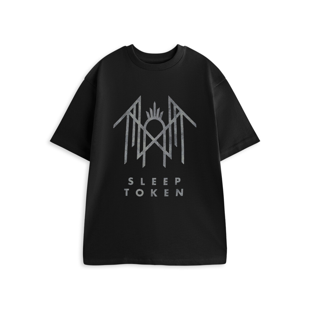 Sleep Token Men's Black (Large) Short Sleeved T-Shirt (Unisex )
