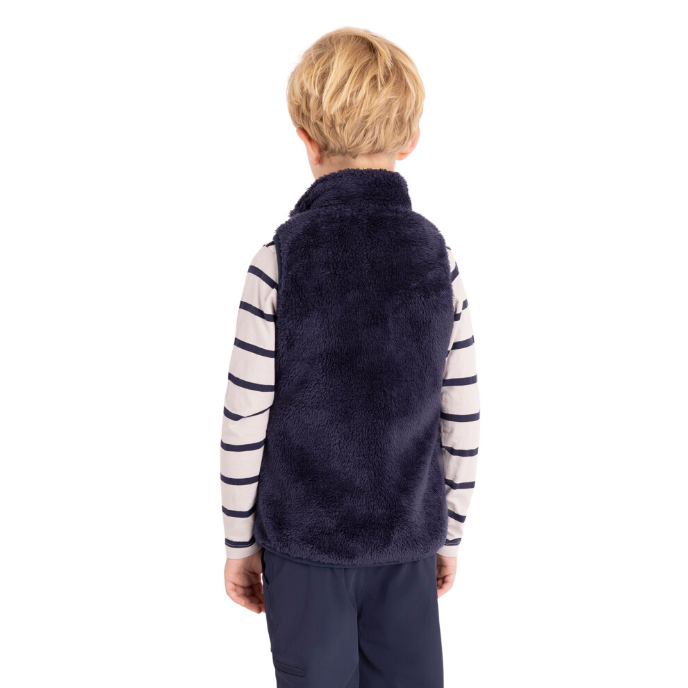 Trespass (7 Years To 8 Years, Navy) Unisex Kids Fleece Gilet - Porru
