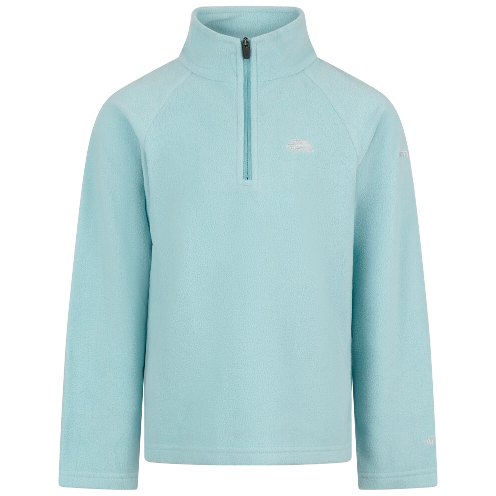 Trespass (5 Years To 6 Years, Aquamarine) Kids Half Zip Fleece - Uliston Boys