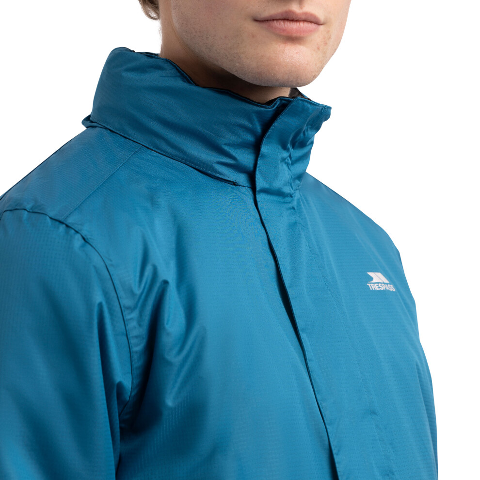 Trespass (Xl, Bondi Blue) Mens Padded Jacket With Hood Farmcott