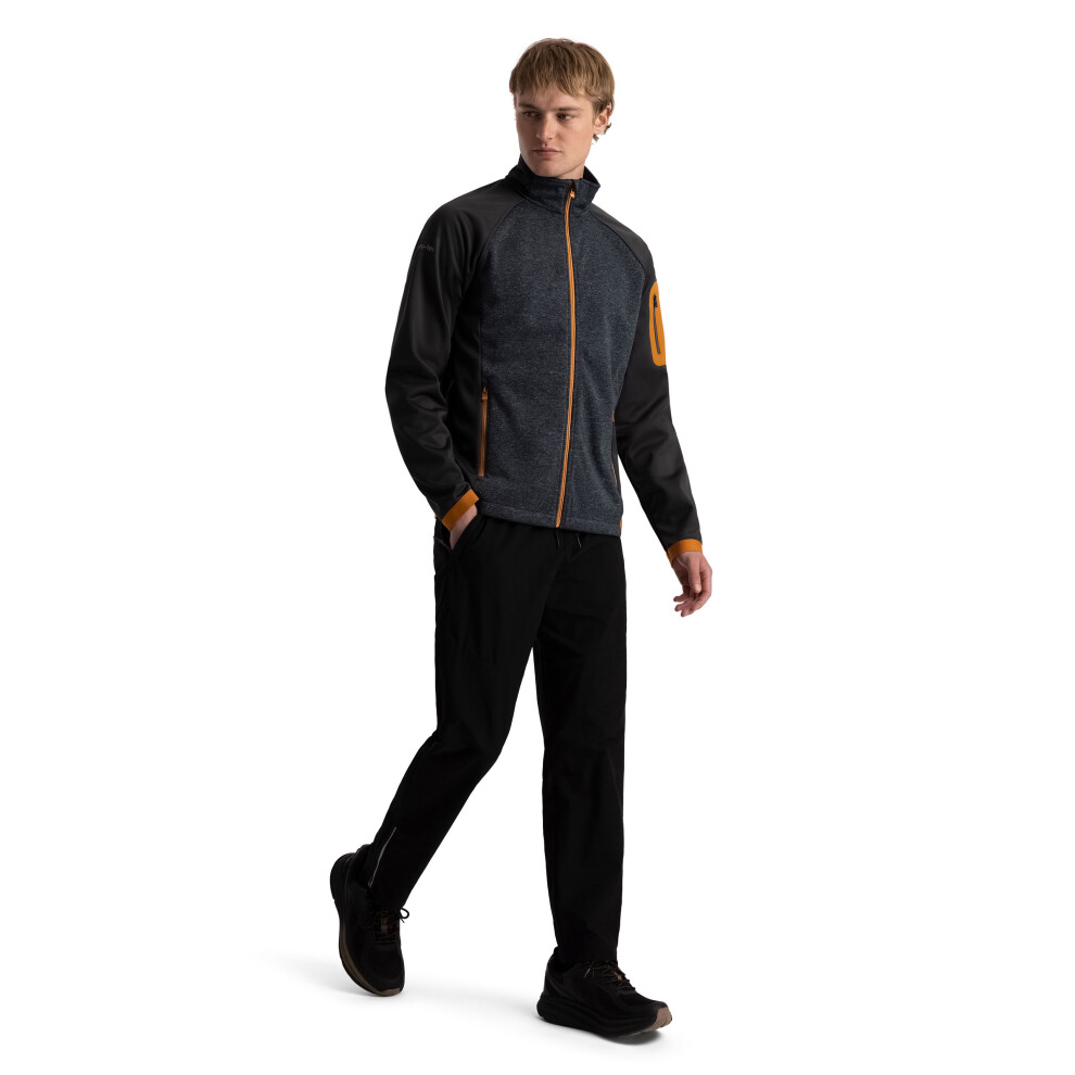 Trespass (L, Navy Marl) Mens Full Zip Fleece At300 Foxearth