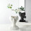 Human Face Shape Cements Molds Flower Holder Molds Suitable for 5