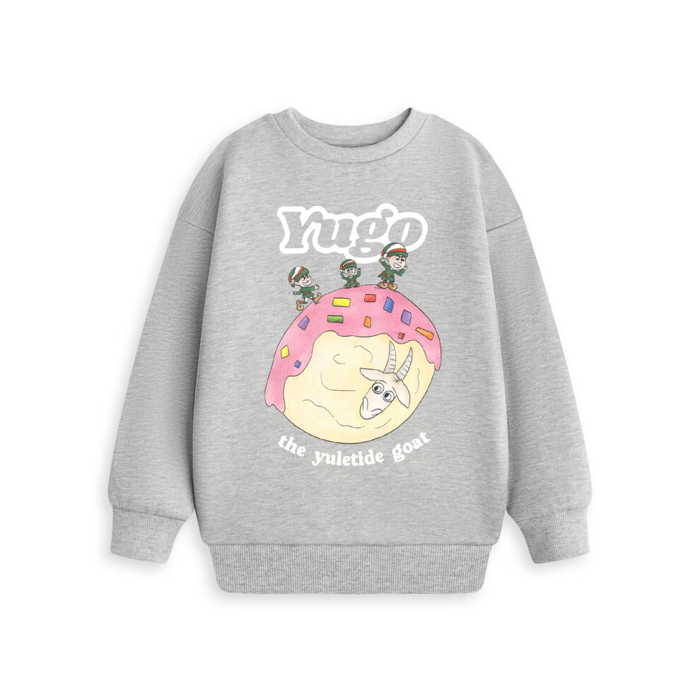 Show Me The Merch Boys Grey Yugo Sweatshirt (Unisex Kids )