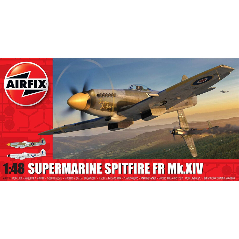 Airfix A05135 Supermarine Spitfire Xiv 1:48 Scale Model Kit