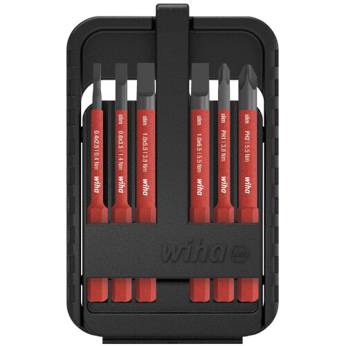 Wiha Wiha - slimBit electric SL/PH Bit Set, 7 Piece