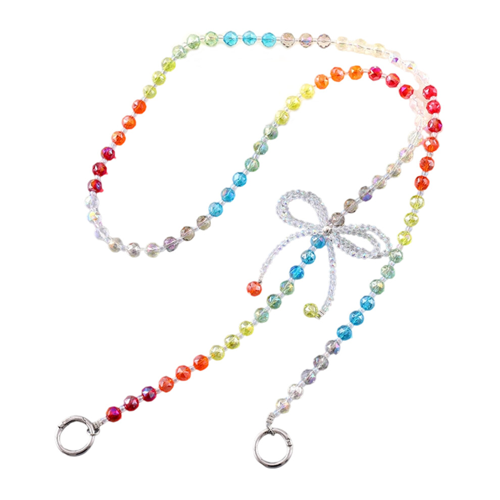Beaded Mobile Phone Chain Colorful Beaded Phone-Crossbody Chain 7704000466684